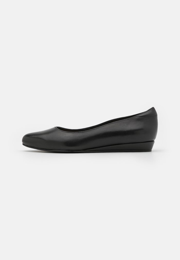 Escarpins Anna Field Wedge Slip on Noir Femme | VBU-9197473